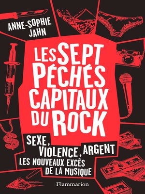 cover image of Les 7 péchés capitaux du rock